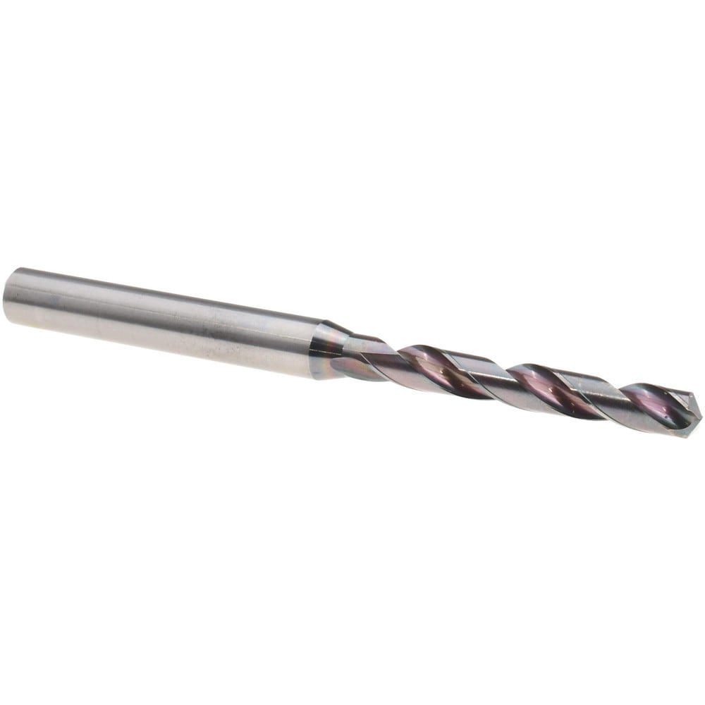 Jobber Length Drill Bit: #16 (0.1770) Dia, 140 deg, Solid Carbide