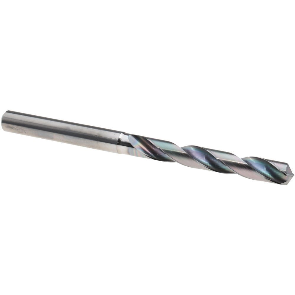 Jobber Length Drill Bit: 5.80 mm (0.2283) Dia, 140 deg, Solid Carbide