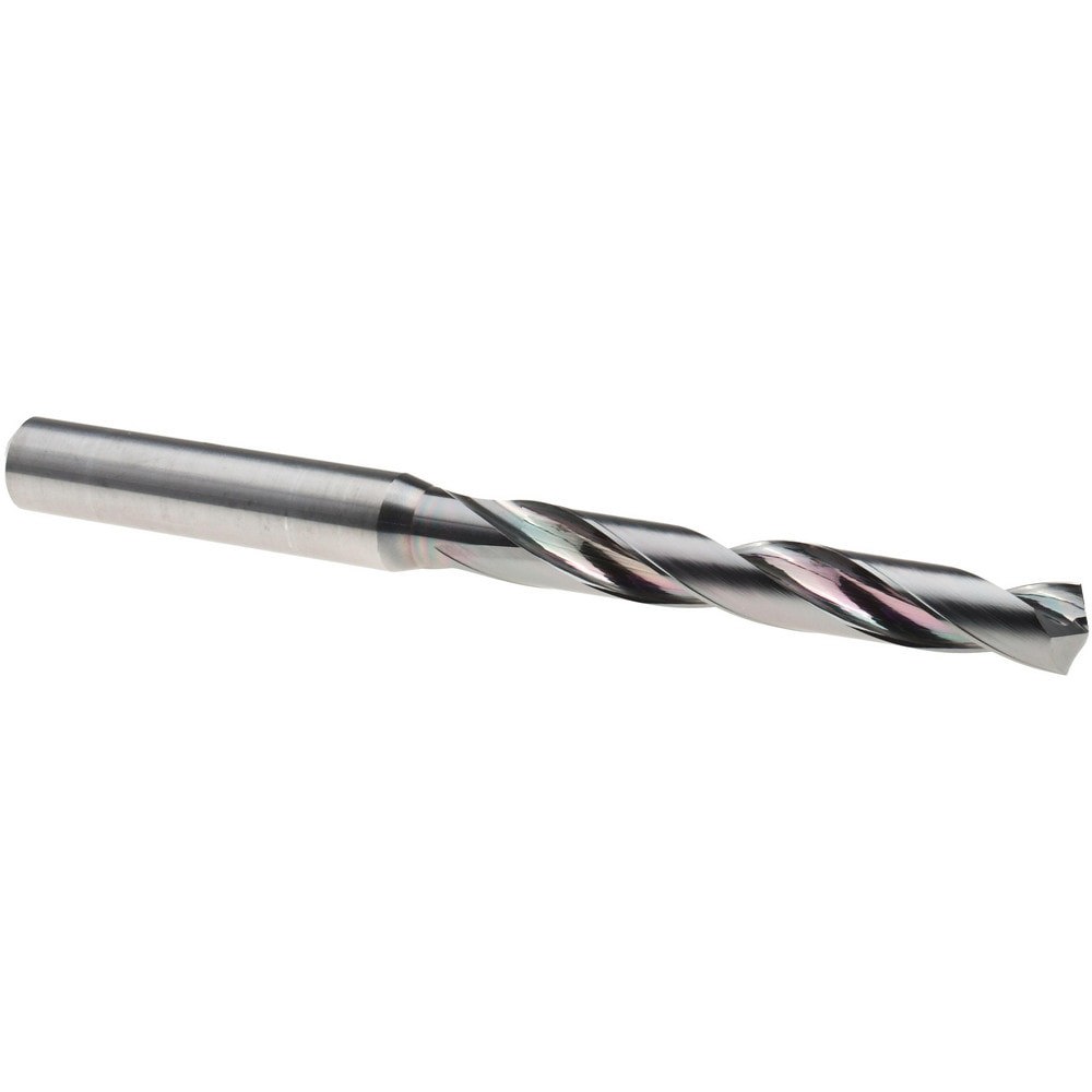 Jobber Length Drill Bit: 6.80 mm (0.2677) Dia, 140 deg, Solid Carbide