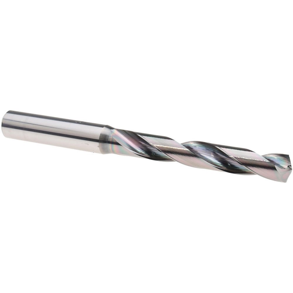 Jobber Length Drill Bit: 8.80 mm (0.3465) Dia, 140 deg, Solid Carbide