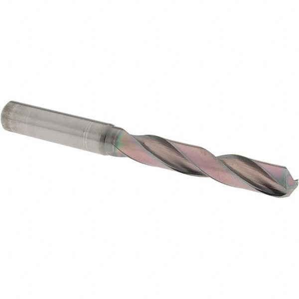 Jobber Length Drill Bit: 11.20 mm (0.4409) Dia, 140 deg, Solid Carbide