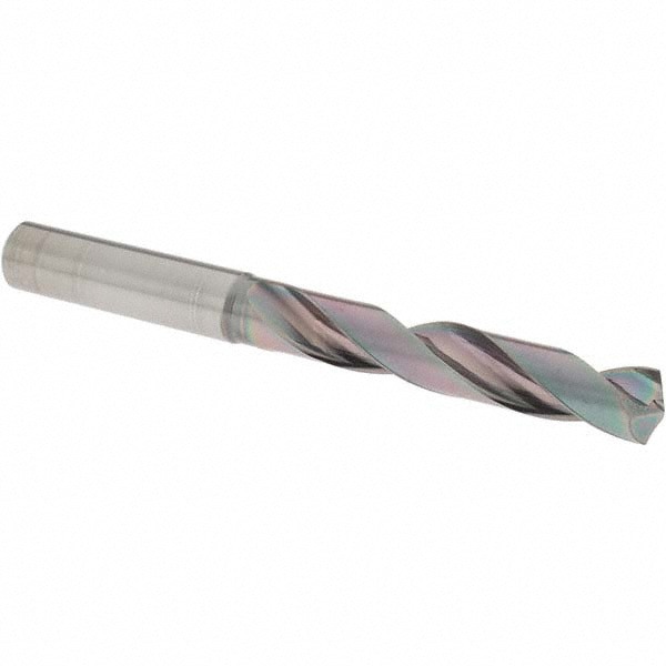 Jobber Length Drill Bit: 11.60 mm (0.4567) Dia, 140 deg, Solid Carbide