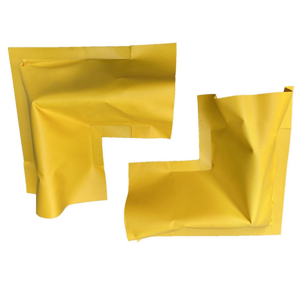 Collapsible/Portable Spill Containment Accessories; Accessory Type: Corner ; Length (Inch): 12.00 ; Length (Feet): 12.00 ; Material: Foam; Vinyl ; Width (Feet): 7 ; Height (Inch): 4in