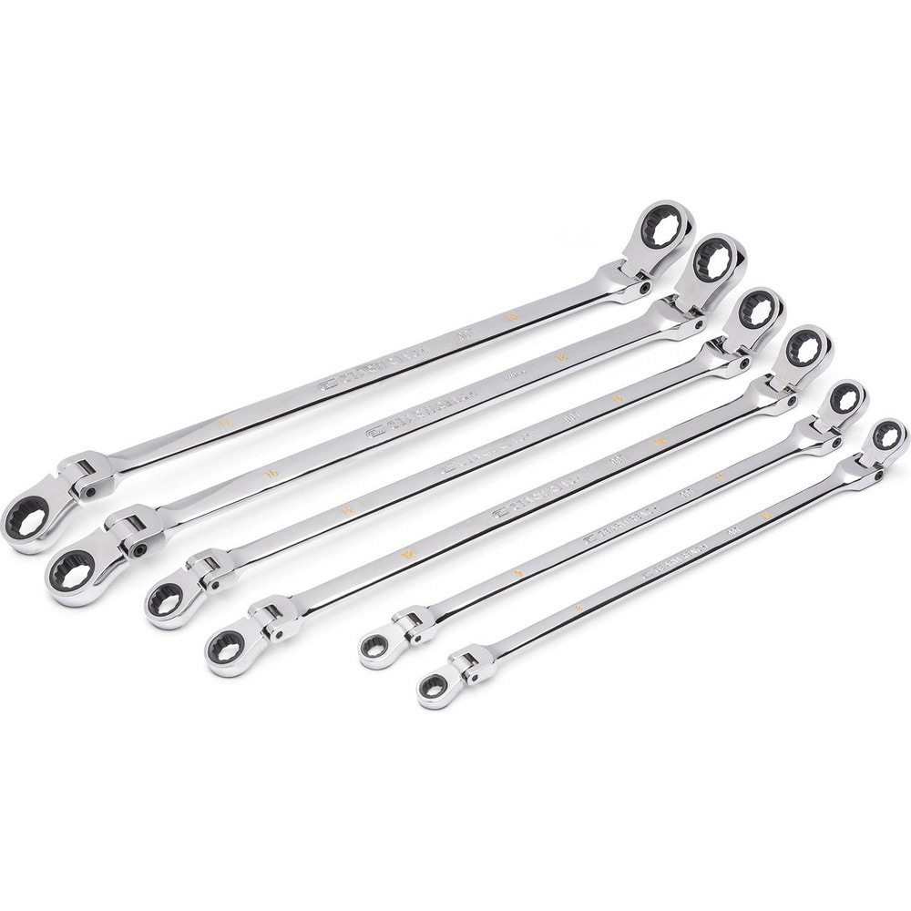 Wrench Sets; System Of Measurement: Metric ; Container Type: None ; Material: Steel ; Non-sparking: No ; Corrosion-resistant: No ; Ratcheting: Yes