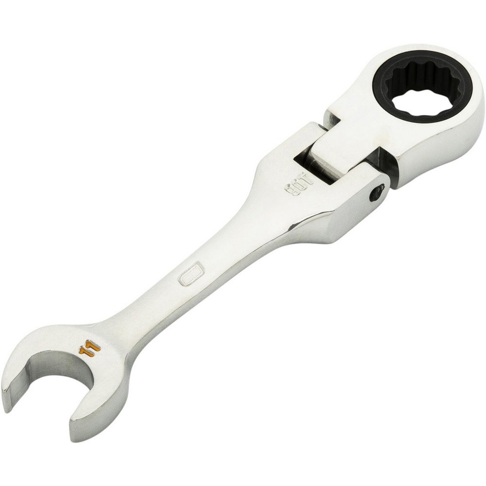 Combination Wrenches; Size (mm): 11 ; Finish: Polished Chrome ; Head Type: Combination ; Handle Type: Stubby ; Material: Alloy Steel ; Non-sparking: Yes