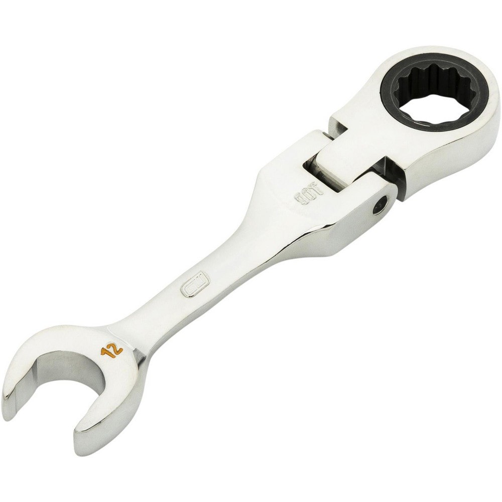 Combination Wrenches; Size (mm): 12 ; Finish: Polished Chrome ; Head Type: Combination ; Handle Type: Stubby ; Material: Alloy Steel ; Non-sparking: Yes