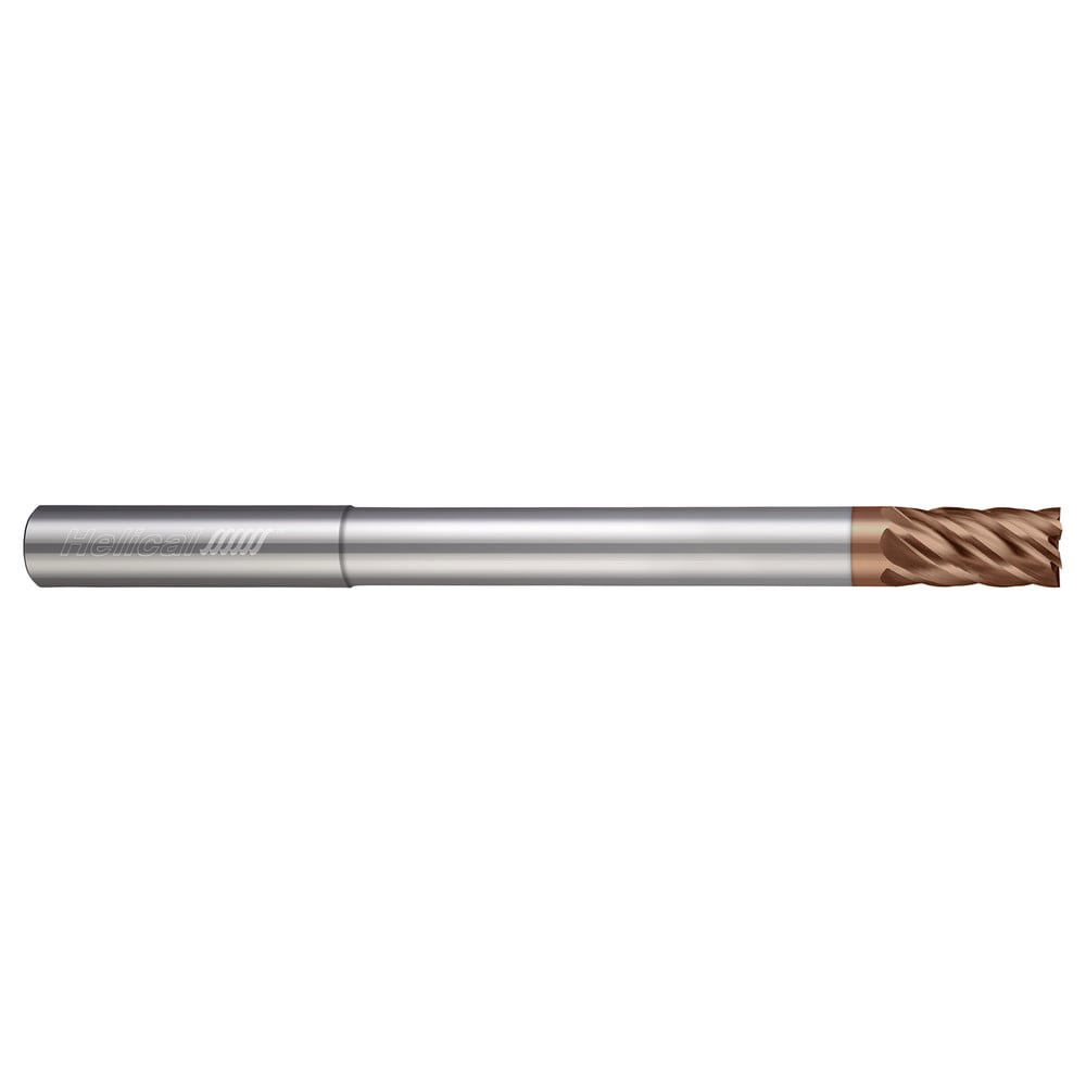 Square End Mills; Mill Diameter (Decimal Inch): 0.2500 ; Mill Diameter (Inch): 1/4 ; Number Of Flutes: 6 ; End Mill Material: Solid Carbide ; Length of Cut (Decimal Inch): 0.3750 ; Length of Cut (Inch): 3/8