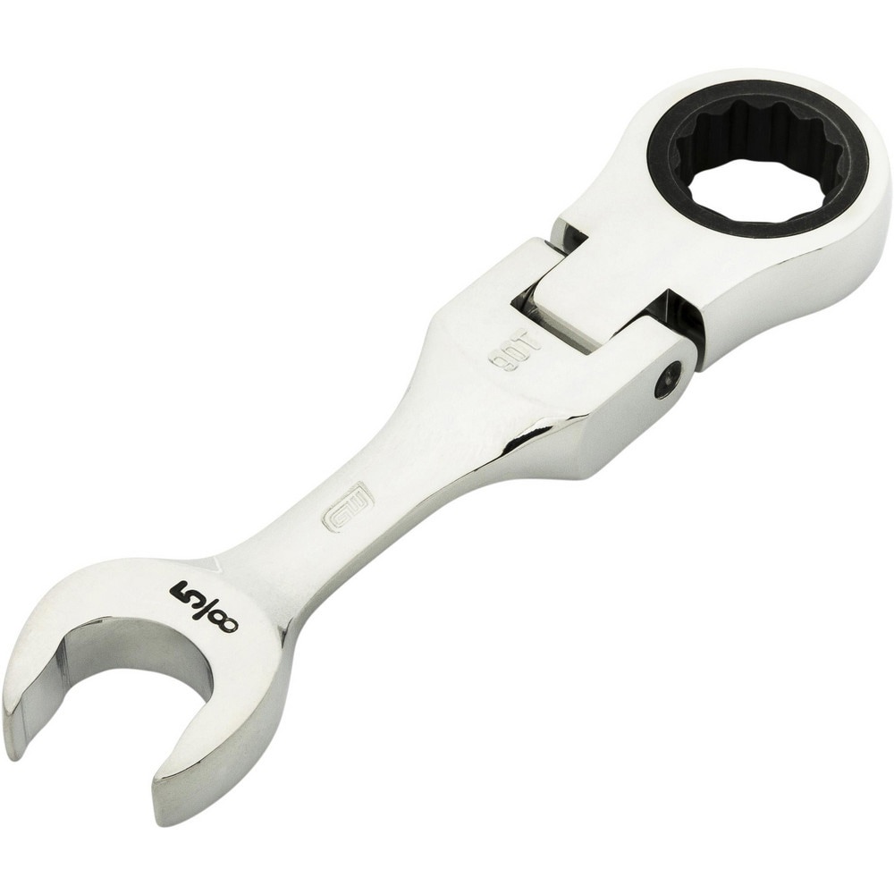 Combination Wrenches; Size (Inch): 5/8 ; Finish: Polished Chrome ; Head Type: Combination ; Handle Type: Stubby ; Material: Alloy Steel ; Non-sparking: Yes