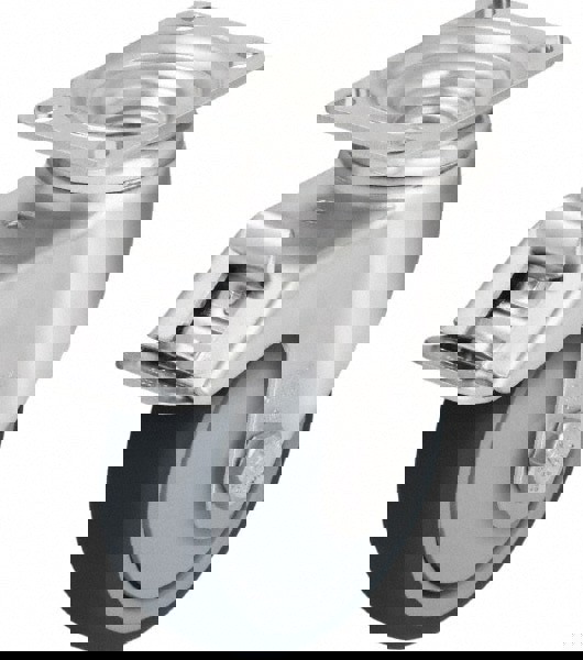 Rigid & Swivel Top Plate Caster: Thermop