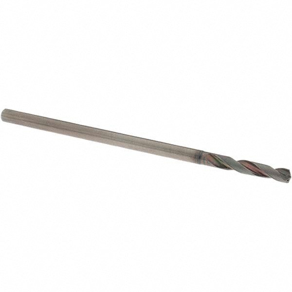 Screw Machine Length Drill Bit: 2.90 mm (0.1142) Dia, 140 deg, Solid Carbide