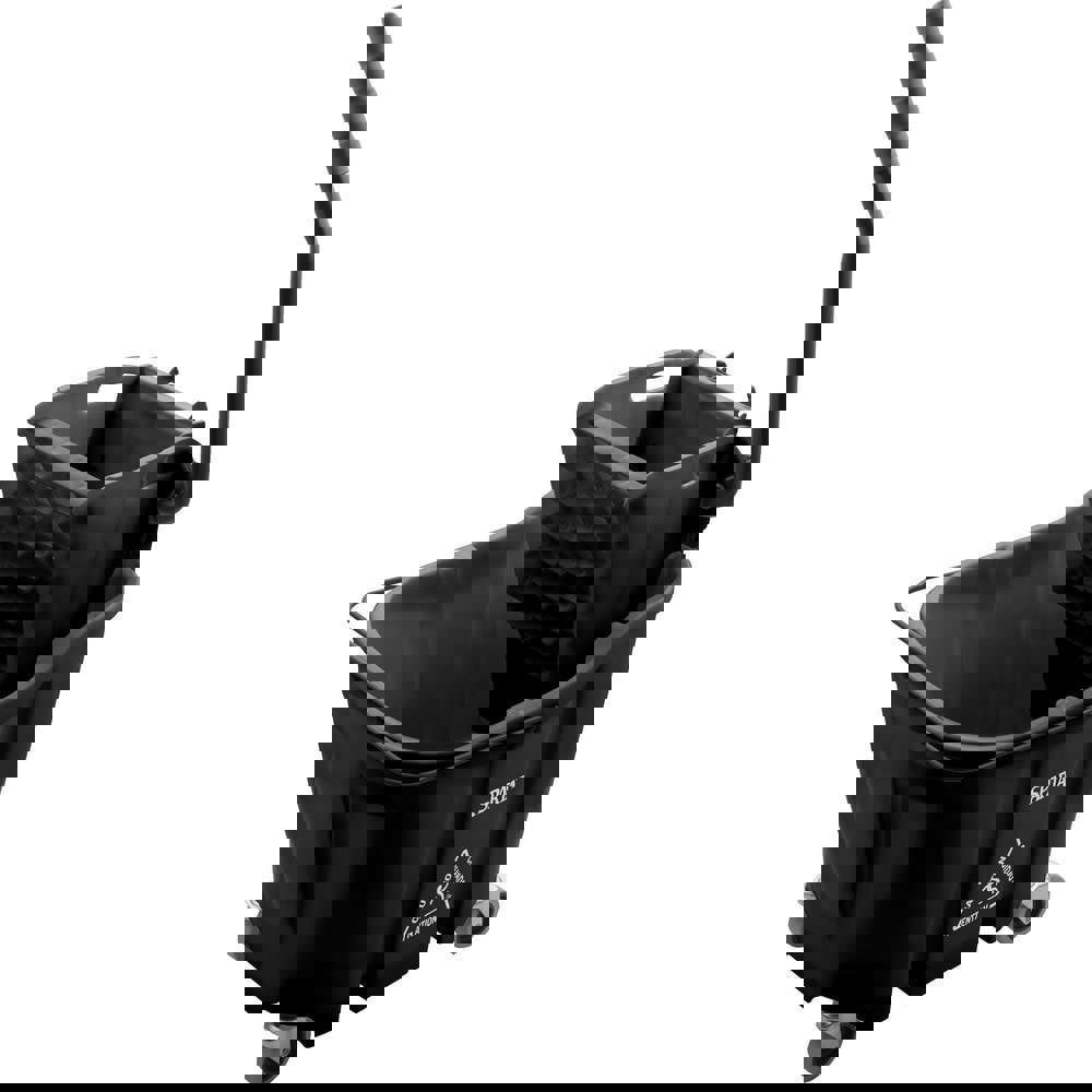 Mop Buckets & Wringers; Connection Type: None ; Mop Capacity: 35 ; Handle Material: Ergonomic Dual Component ; Color: Black