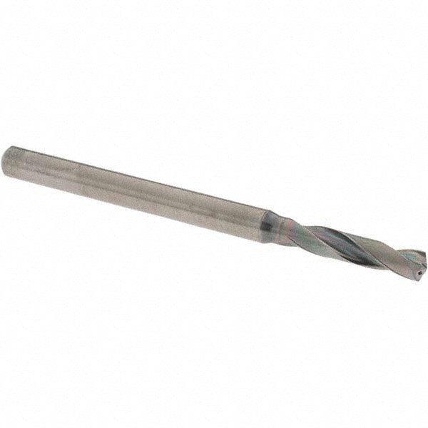Screw Machine Length Drill Bit: 5.10 mm (0.2008) Dia, 140 deg, Solid Carbide