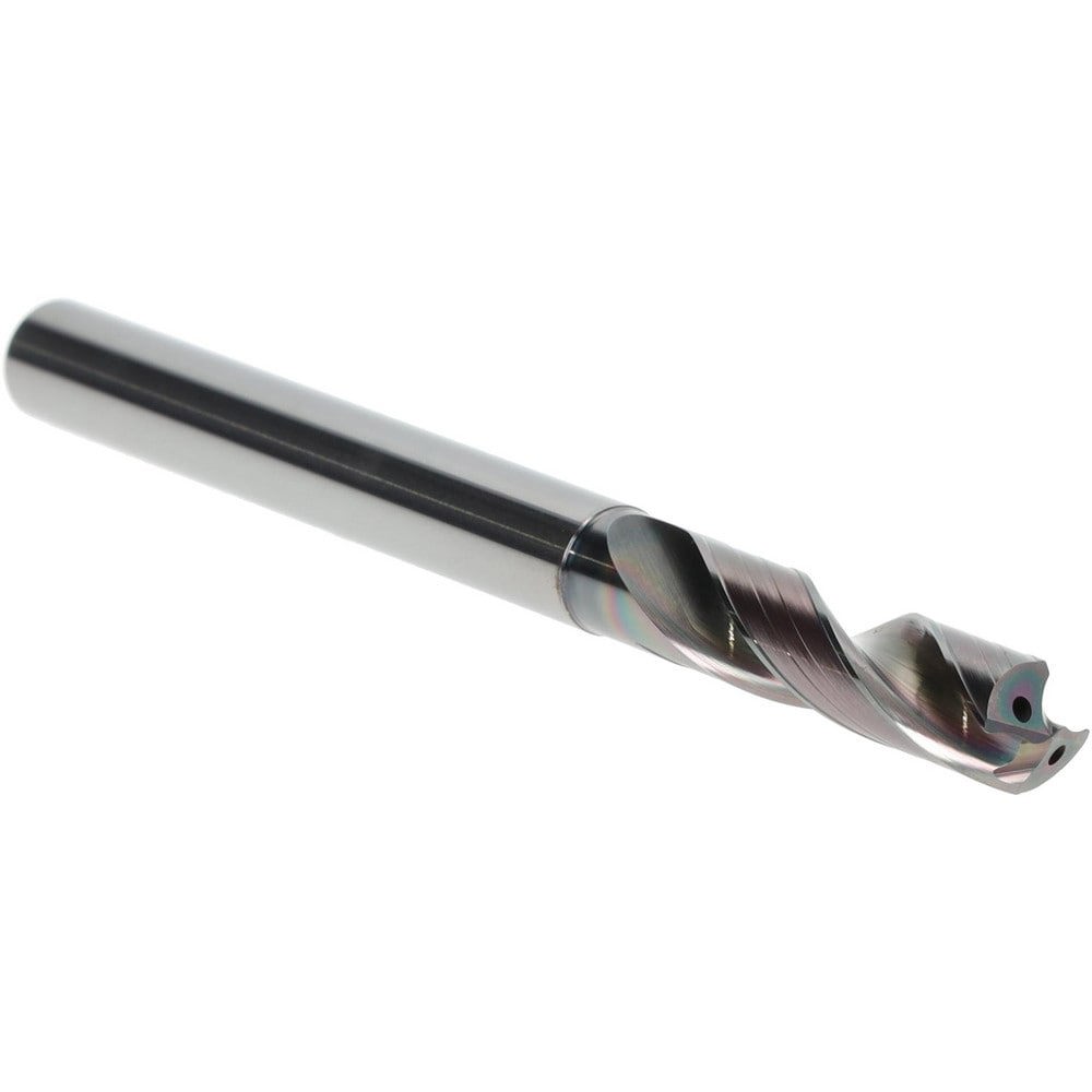 Screw Machine Length Drill Bit: 6.80 mm Dia, 140 deg Point, Solid Carbide