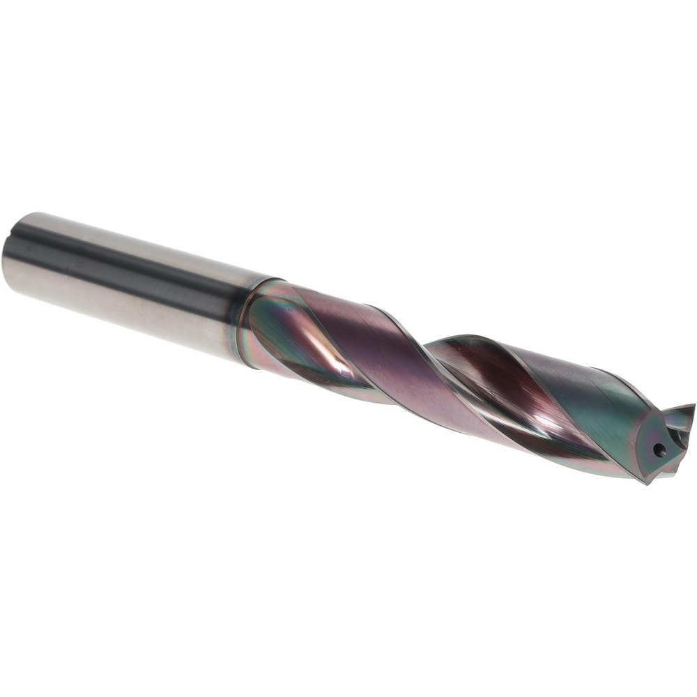 Screw Machine Length Drill Bit: 17.50 mm Dia, 140 deg Point, Solid Carbide