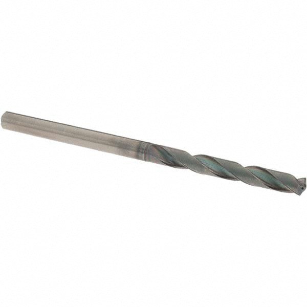 Jobber Length Drill Bit: 6.00 mm (0.2362) Dia, 140 deg, Solid Carbide