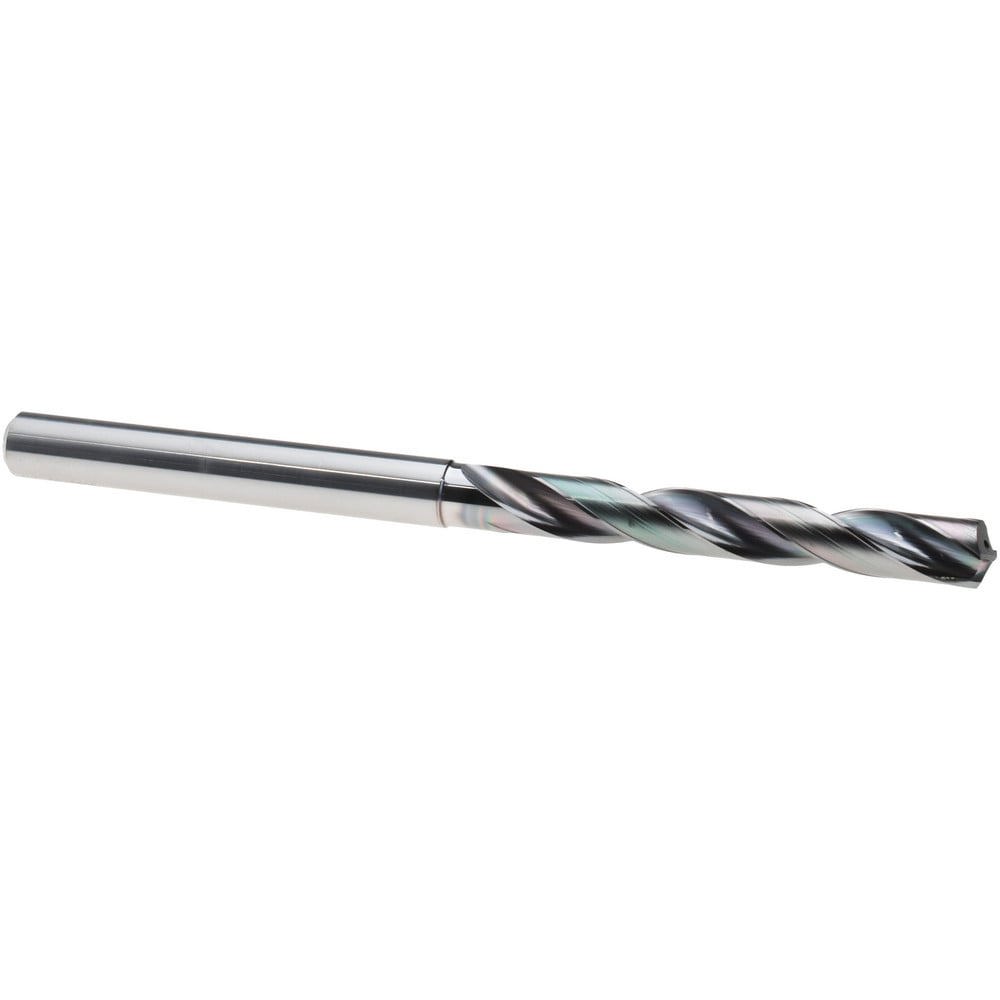 Jobber Drill: 7.60 mm Dia, 140 deg Point, Solid Carbide