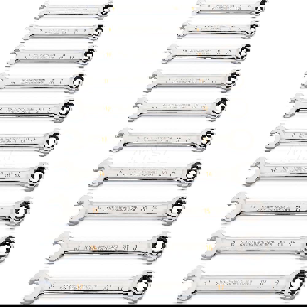 Wrench Set: 12 Pc, Metric