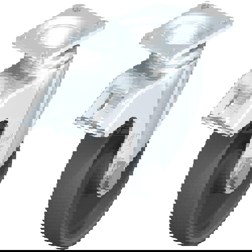 Swivel Top Plate Caster: Nylon, 4