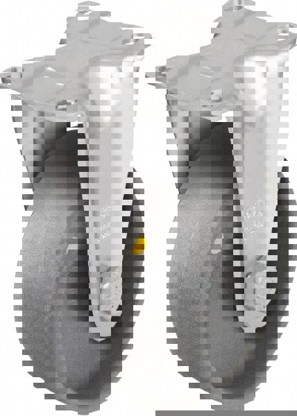 Rigid Top Plate Caster: Nylon, 4