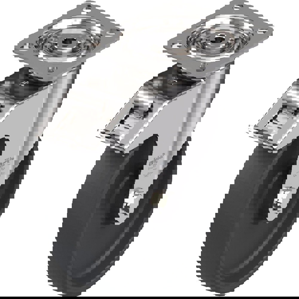 Standard Casters; Mount: Hollow Kingpin ; Caster Type: Twin Wheel Swivel ; Bearing Type: Precision Ball ; Style: Double Ball ; Wheel Diameter (Inch): 5 ; Wheel Width (Inch): 13/16