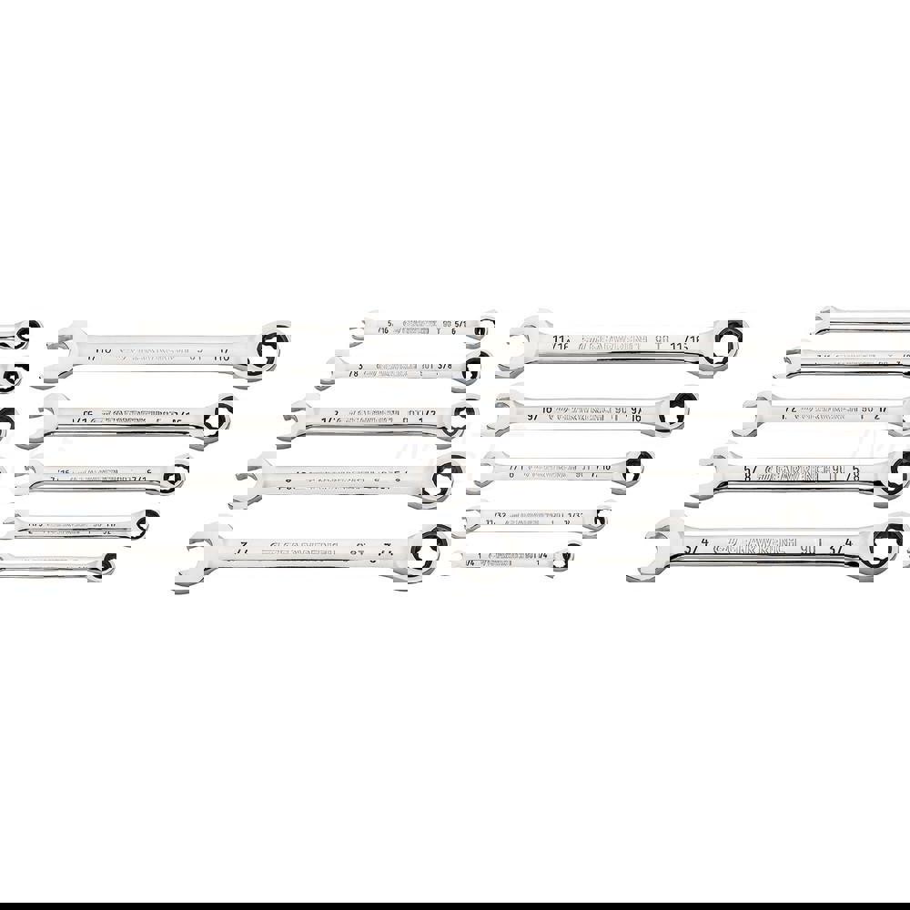 Wrench Set: 10 Pc, Inch