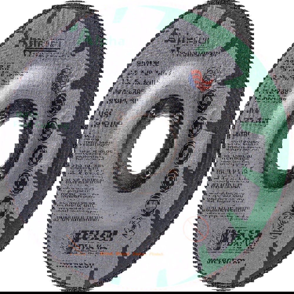 Cut-Off Wheels; Wheel Diameter (Inch): 4-1/2 ; Wheel Thickness (Decimal Inch): 0.0400 ; Hole Size (Inch): 7/8 ; Abrasive Material: Aluminum Oxide ; Reinforced: Reinforced ; Grit: 60