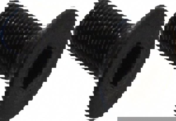 Flat Socket Cap Screw: M3x0.5, 12.9 Alloy Steel, Black Oxide Finish