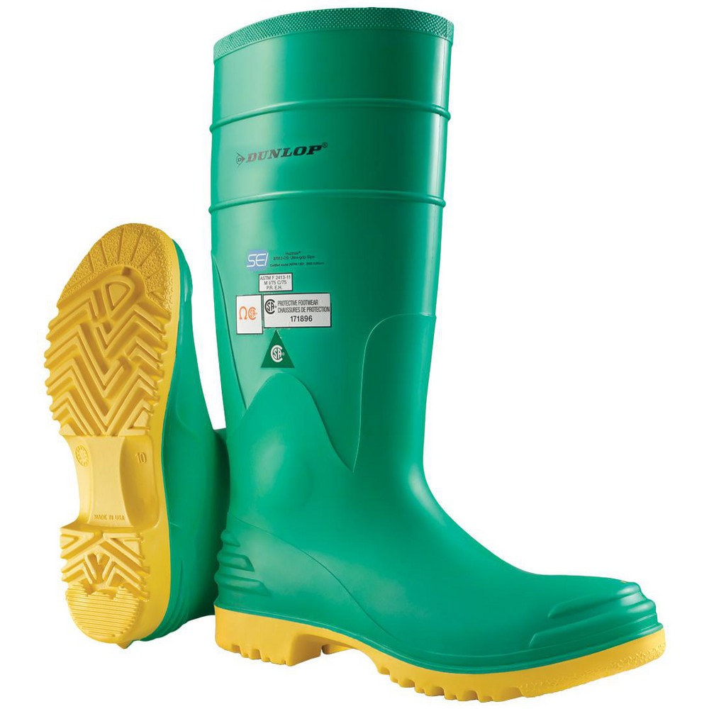 Boots & Shoes; Footwear Type: Work Boot ; Footwear Style: Gumboot ; Gender: Men ; Men's Size: 17 ; Upper Material: PVC ; Outsole Material: PVC