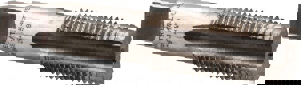 1-1/4 - 8 Taper RH H5 Bright High Speed Steel 4-Flute Straight Flute Hand Tap