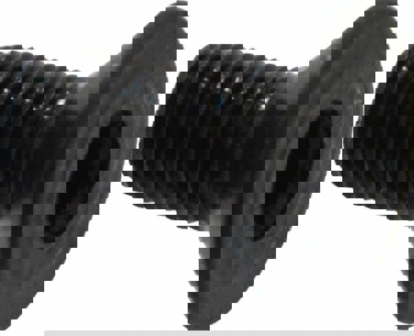 Flat Socket Cap Screw: M4x0.7, 12.9 Alloy Steel, Black Oxide Finish