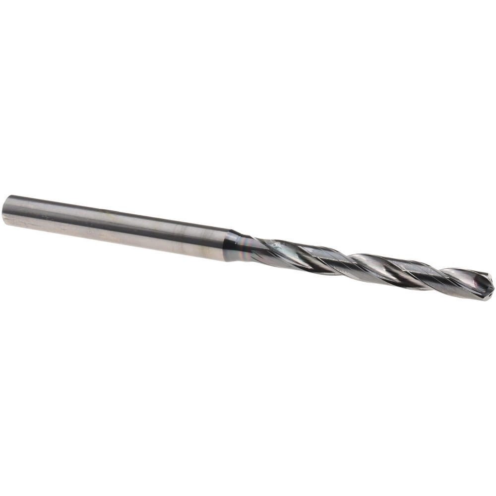 Jobber Drill: 5.00 mm Dia, 140 deg Point, Solid Carbide