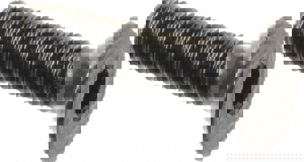 Flat Socket Cap Screw: M4x0.7, 12.9 Alloy Steel, Black Oxide Finish