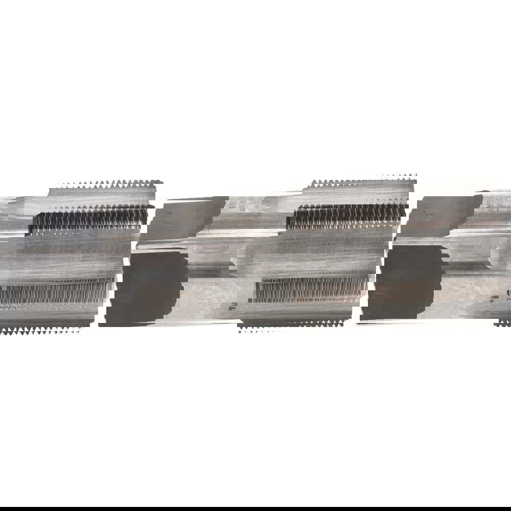 Straight Flutes Tap: 2-7/8-8, UNS, 6 Flutes, Bottoming, High Speed Steel, Bright/Uncoated