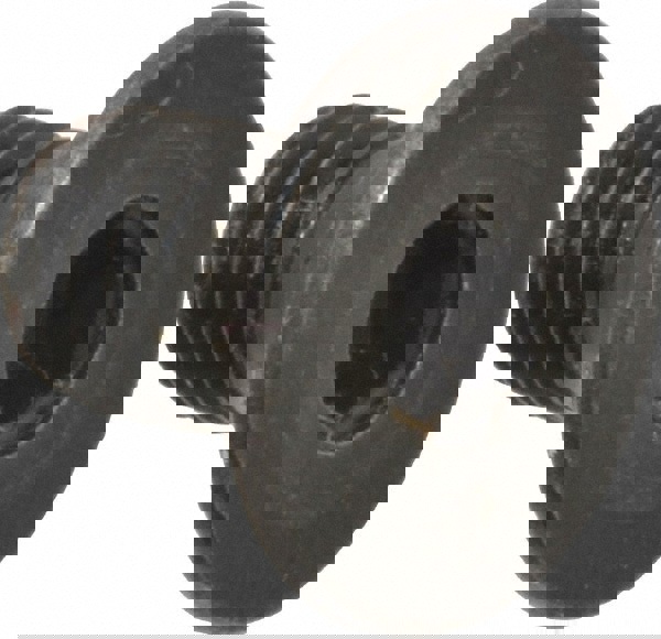 Flat Socket Cap Screw: M5x0.8, 12.9 Alloy Steel, Black Oxide Finish