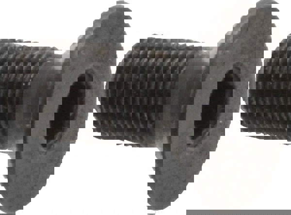 Flat Socket Cap Screw: M5x0.8, 12.9 Alloy Steel, Black Oxide Finish