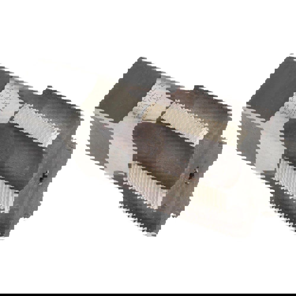 2-1/4 - 12 Bottoming RH H6 Bright High Speed Steel 6-Flute Straight Flute Hand Tap