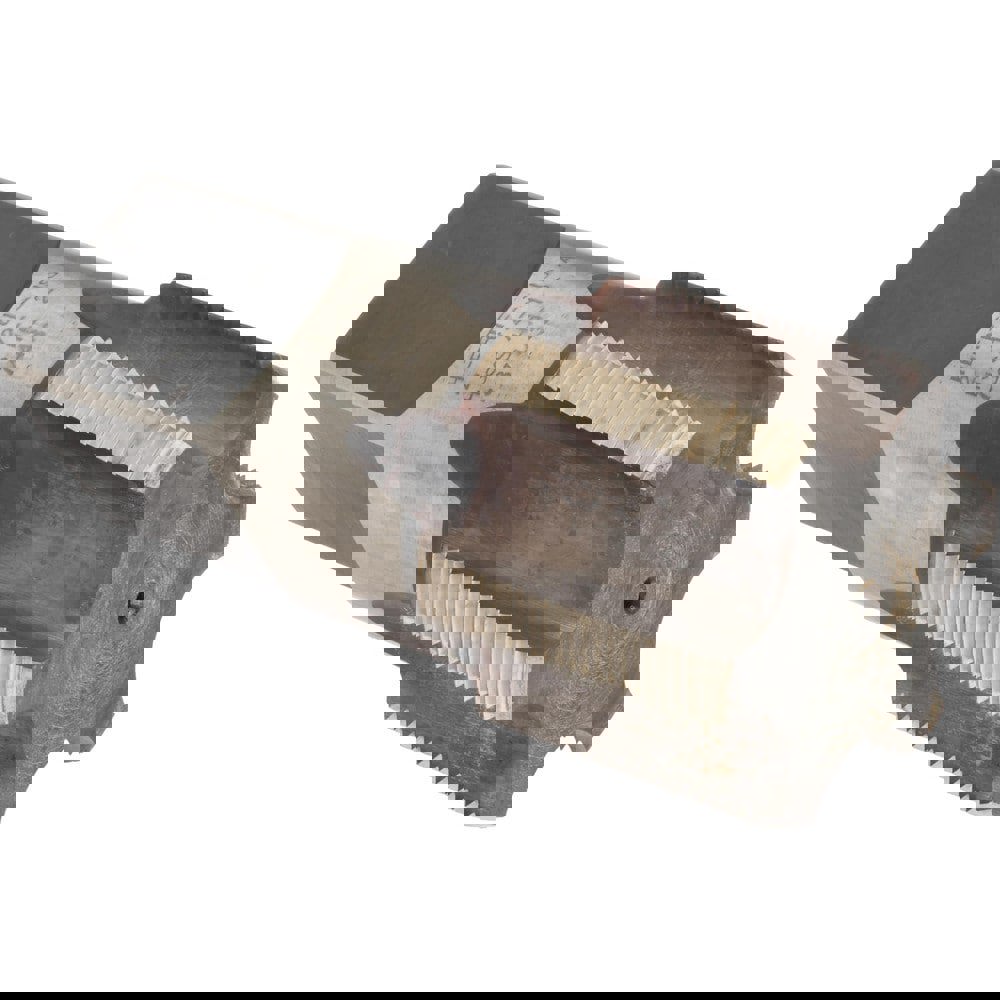 2-1/2 - 12 Bottoming RH H6 Bright High Speed Steel 6-Flute Straight Flute Hand Tap