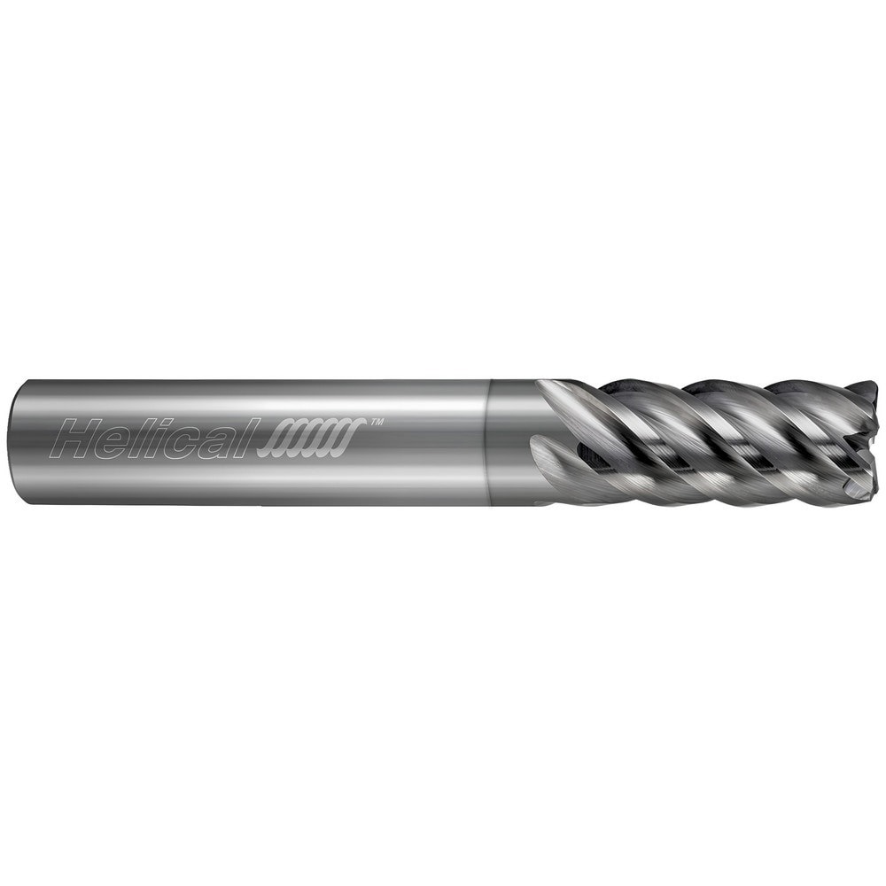 Corner Radius End Mill: 1/4