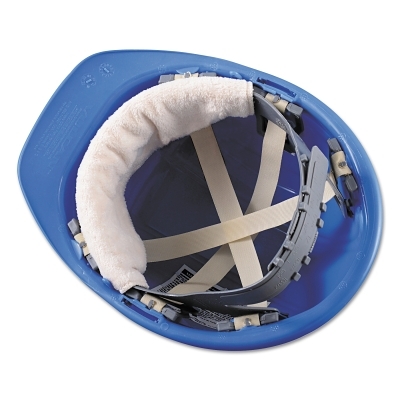 Hard Hat Sweat & Comfort Band: Cotton, Beige