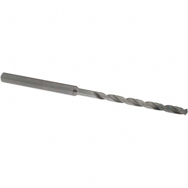 Taper Length Drill Bit: Series 6530, 4.2 mm Dia, 140 &deg; Point, Solid Carbide