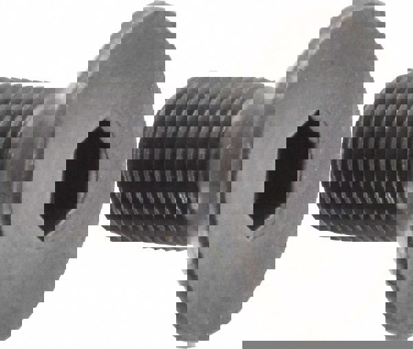 Flat Socket Cap Screw: M10x1.5, 12.9 Alloy Steel, Black Oxide Finish