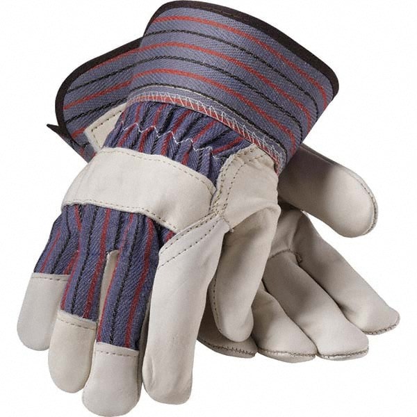 General Purpose Work Gloves: 2X-Large, Cowhide