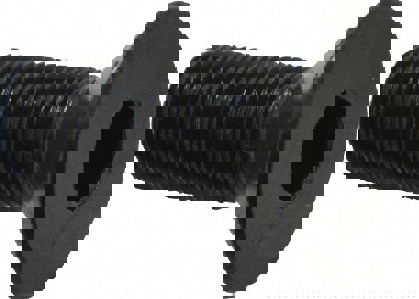 Flat Socket Cap Screw: M12x1.75, 12.9 Alloy Steel, Black Oxide Finish