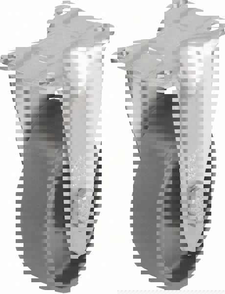 Rigid Top Plate Caster: Nylon, 3-1/2