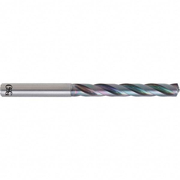Jobber Length Drill Bit: 7.80 mm (0.3071) Dia, 140 deg, Solid Carbide