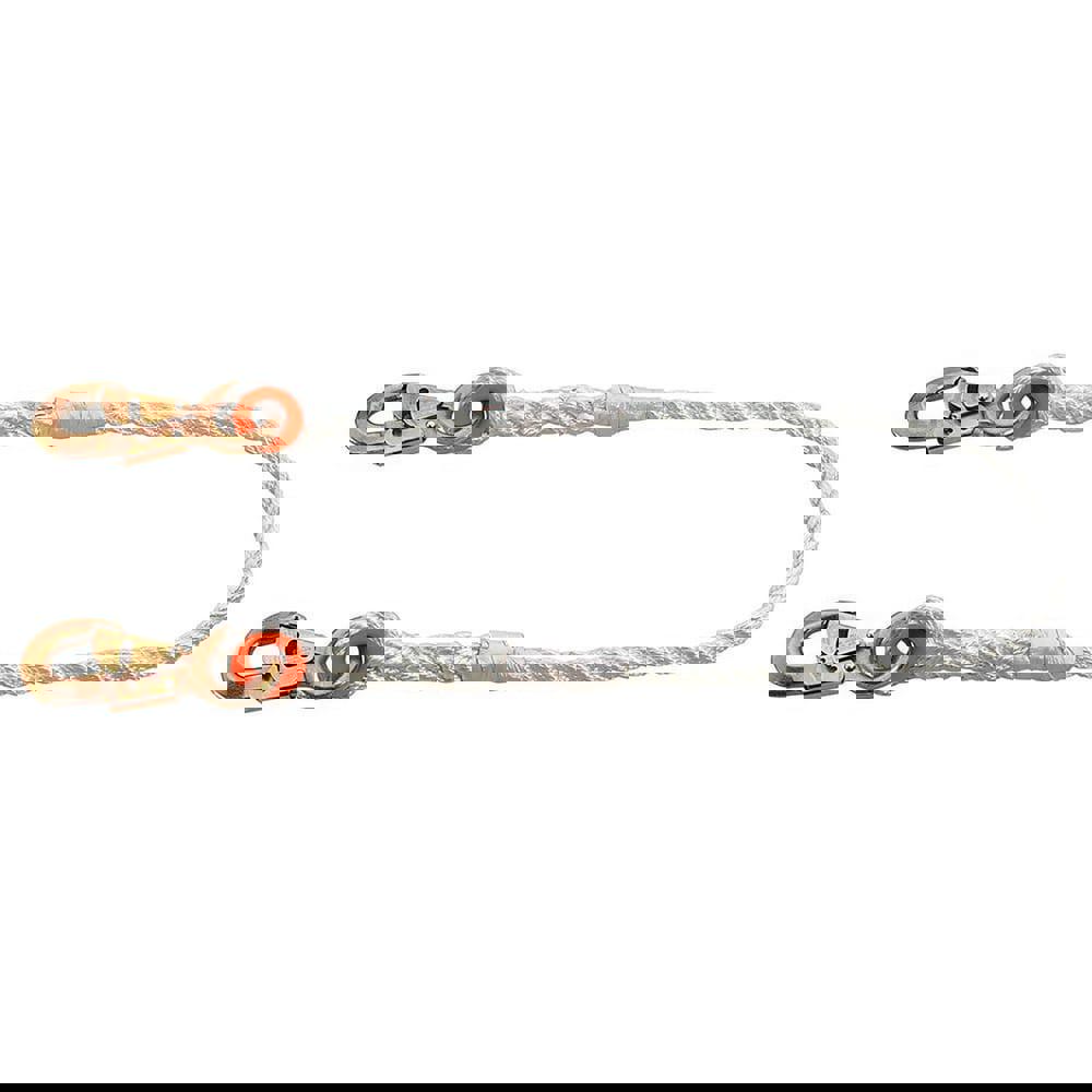 Lanyards & Lifelines; Load Capacity: 135 ; Construction Type: Rope ; Harness Type: Positioning ; Lanyard End Connection: Snap Hook ; Anchorage End Connection: Locking Rebar Snap Hook ; Harness Connection: Locking Snap Hook