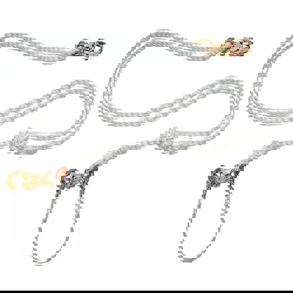 Lanyards & Lifelines; Construction Type: Rope ; Harness Type: Fall Arrest ; Lanyard End Connection: Snap Hook ; Anchorage End Connection: Web Loop
