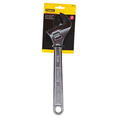 Adjustable Wrench: 12
