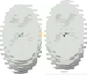 3 PVC CS CO PLUG W/ THRD BRS INS