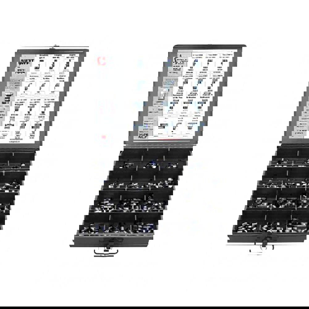 96 Piece, Push to Connect Fitting Kit